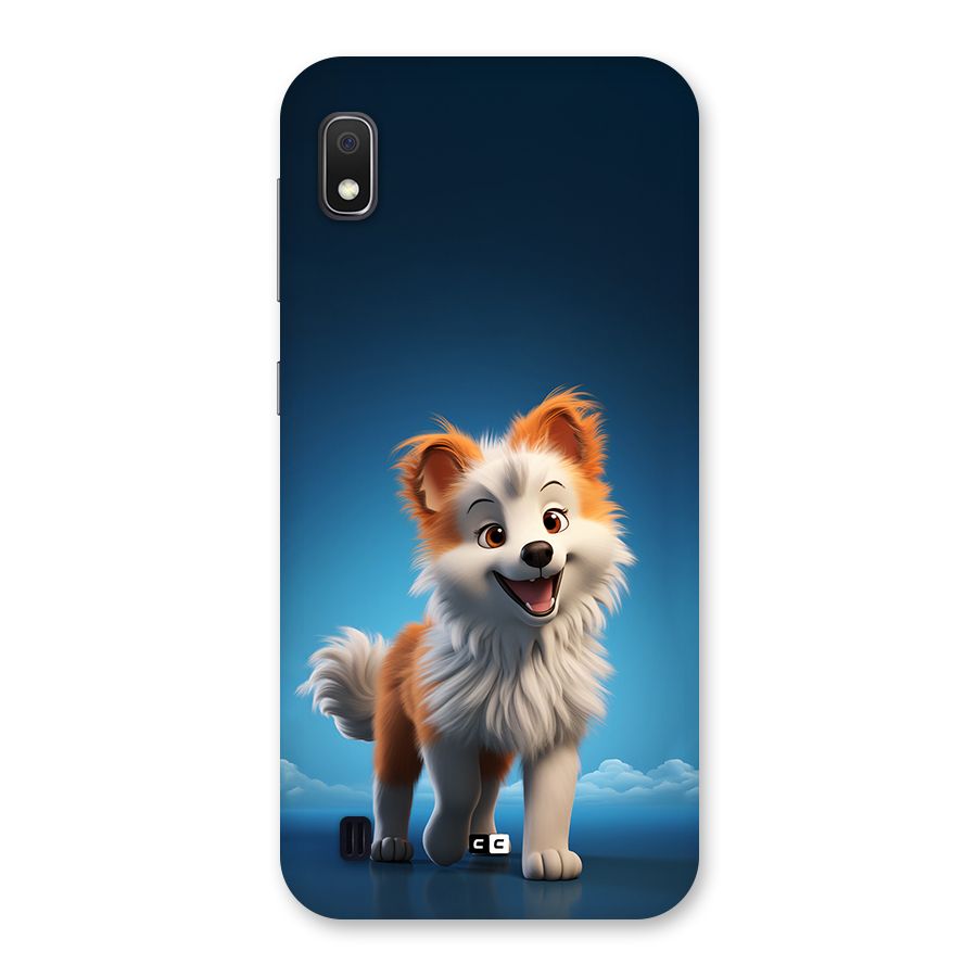 Cute Puppy Walking Back Case for Galaxy A10