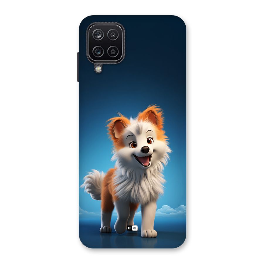 Cute Puppy Walking Back Case for Galaxy A12