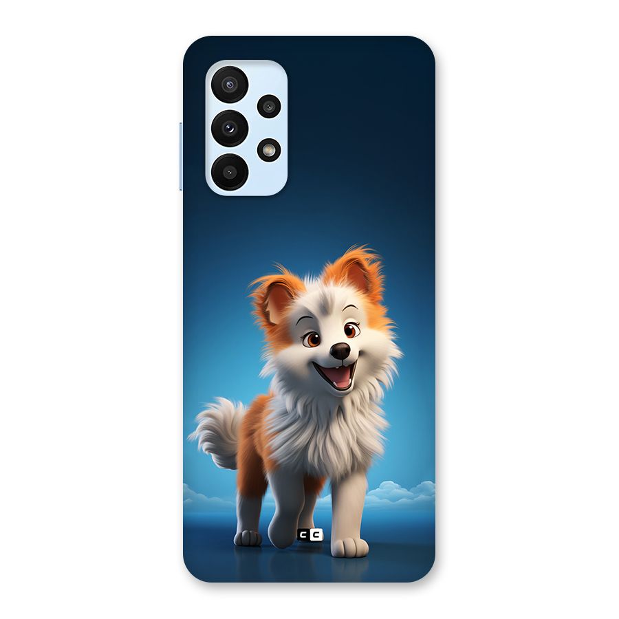Cute Puppy Walking Back Case for Galaxy A23