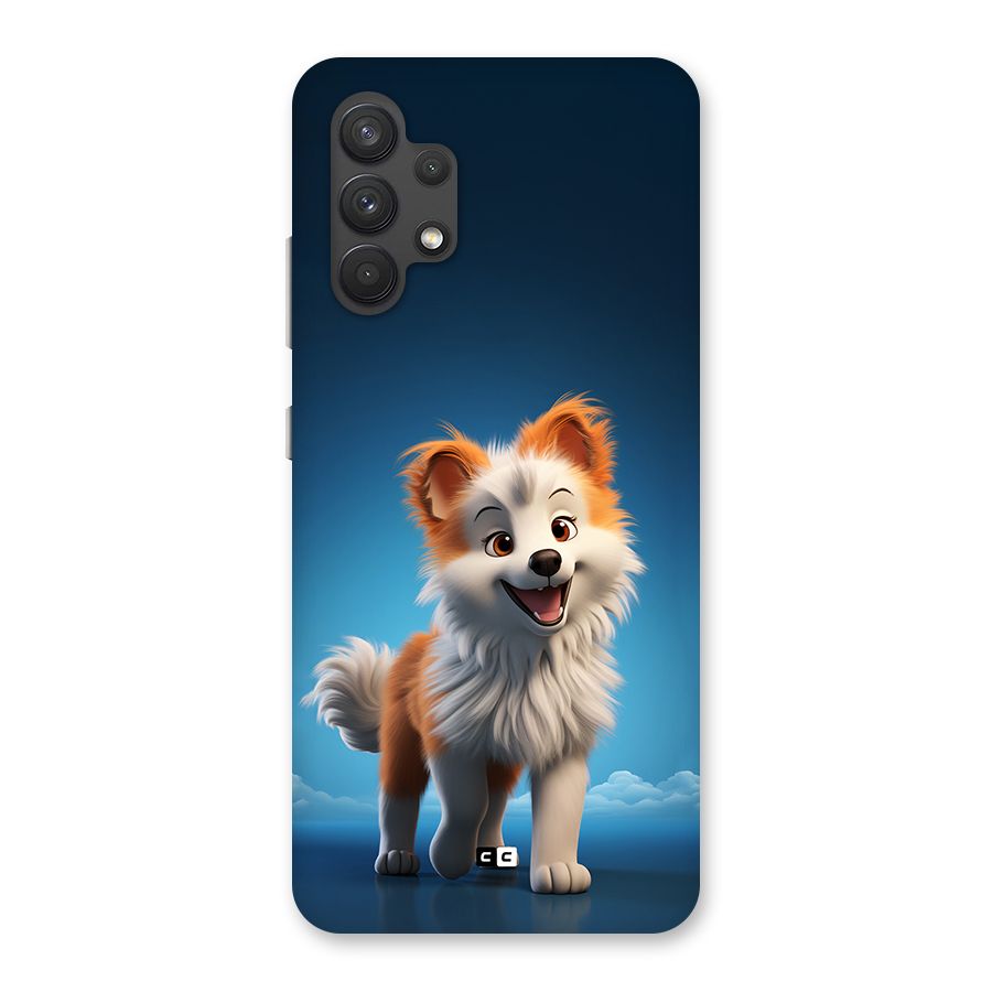 Cute Puppy Walking Back Case for Galaxy A32