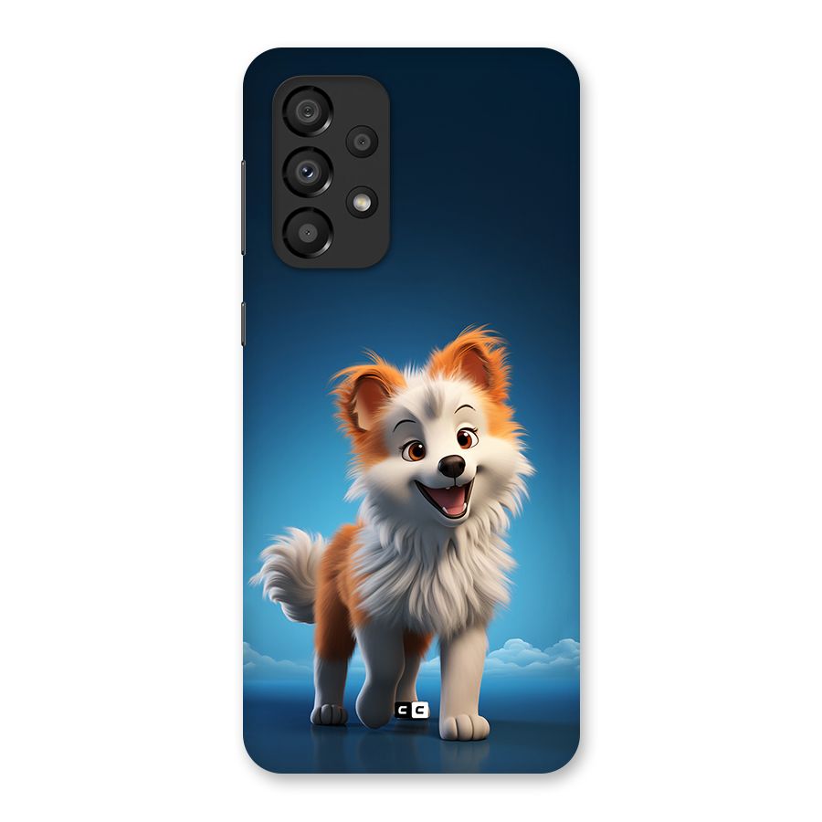Cute Puppy Walking Back Case for Galaxy A33 5G