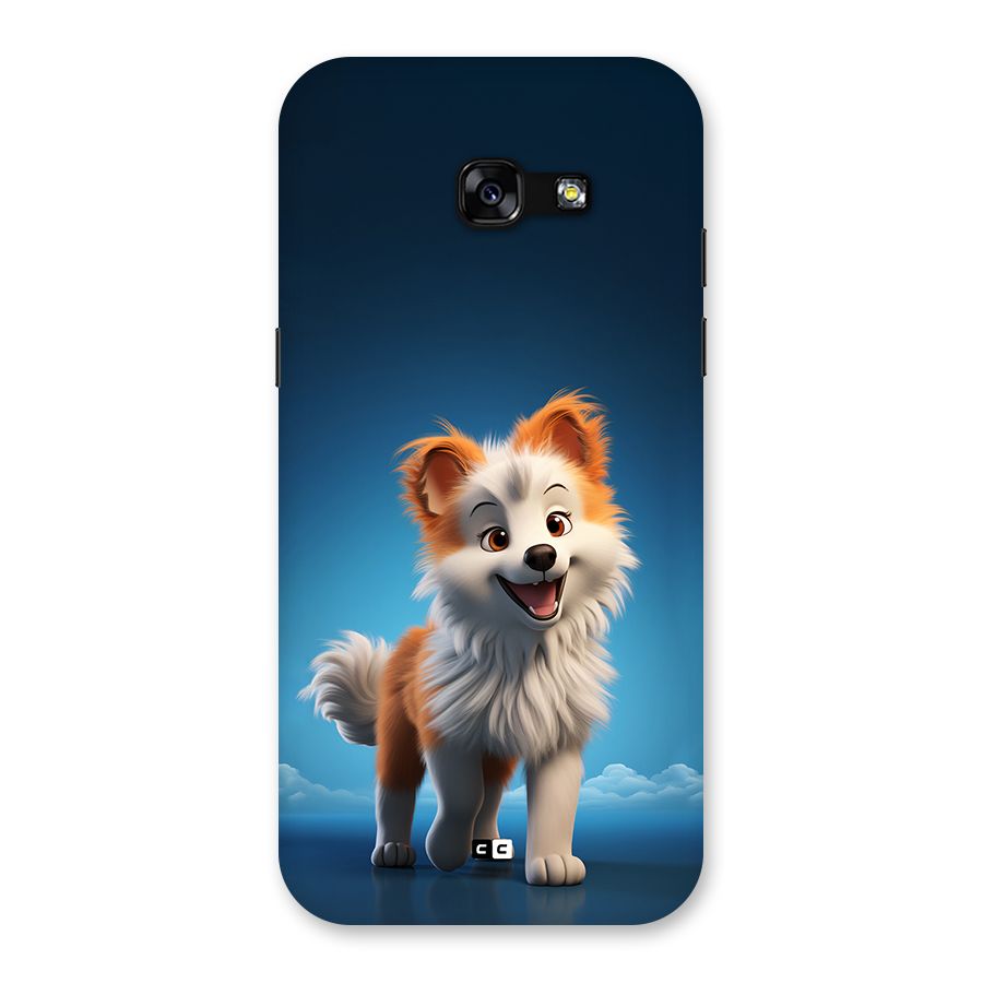Cute Puppy Walking Back Case for Galaxy A5 2017