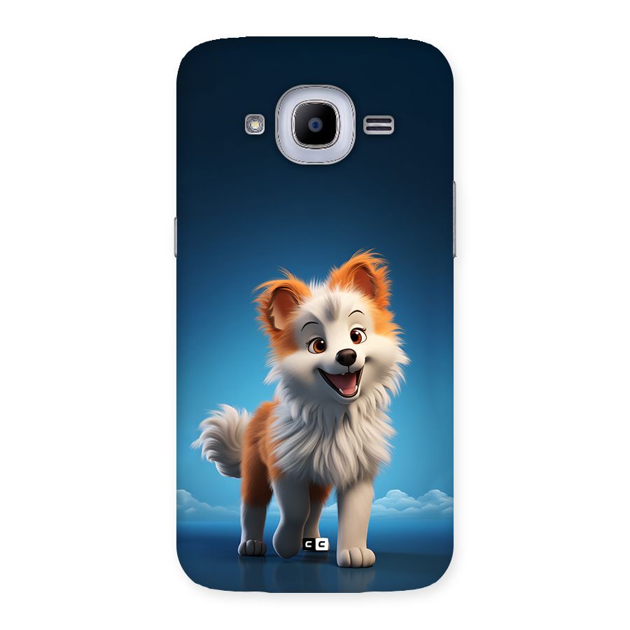 Cute Puppy Walking Back Case for Galaxy J2 Pro