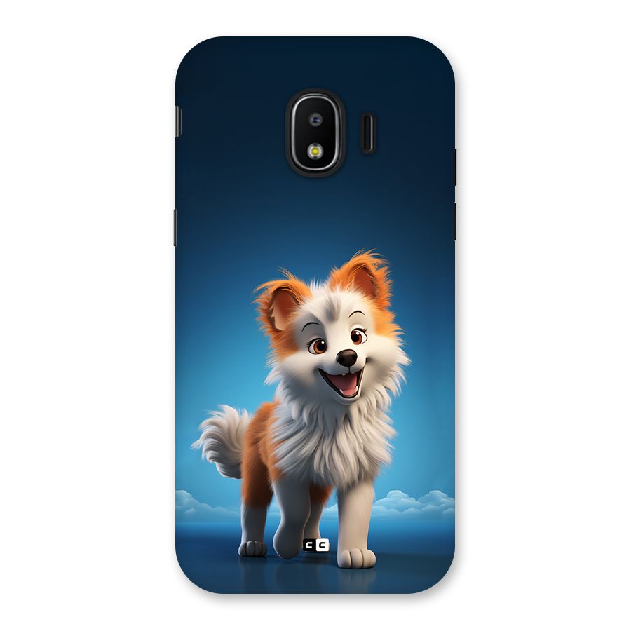 Cute Puppy Walking Back Case for Galaxy J2 Pro 2018