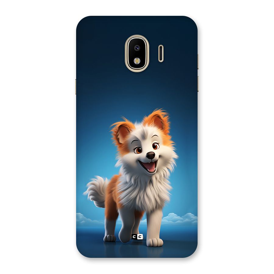 Cute Puppy Walking Back Case for Galaxy J4