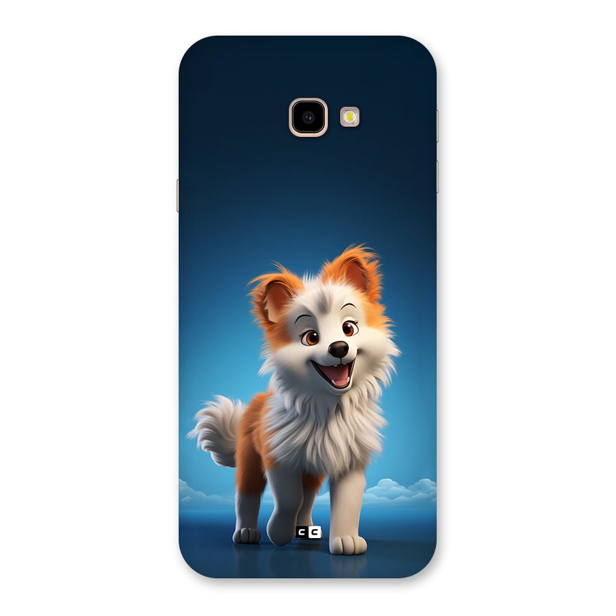 Cute Puppy Walking Back Case for Galaxy J4 Plus