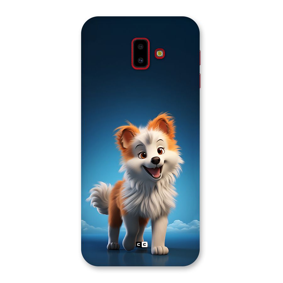 Cute Puppy Walking Back Case for Galaxy J6 Plus