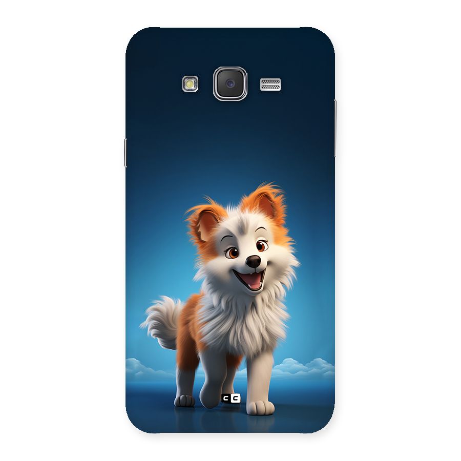 Cute Puppy Walking Back Case for Galaxy J7