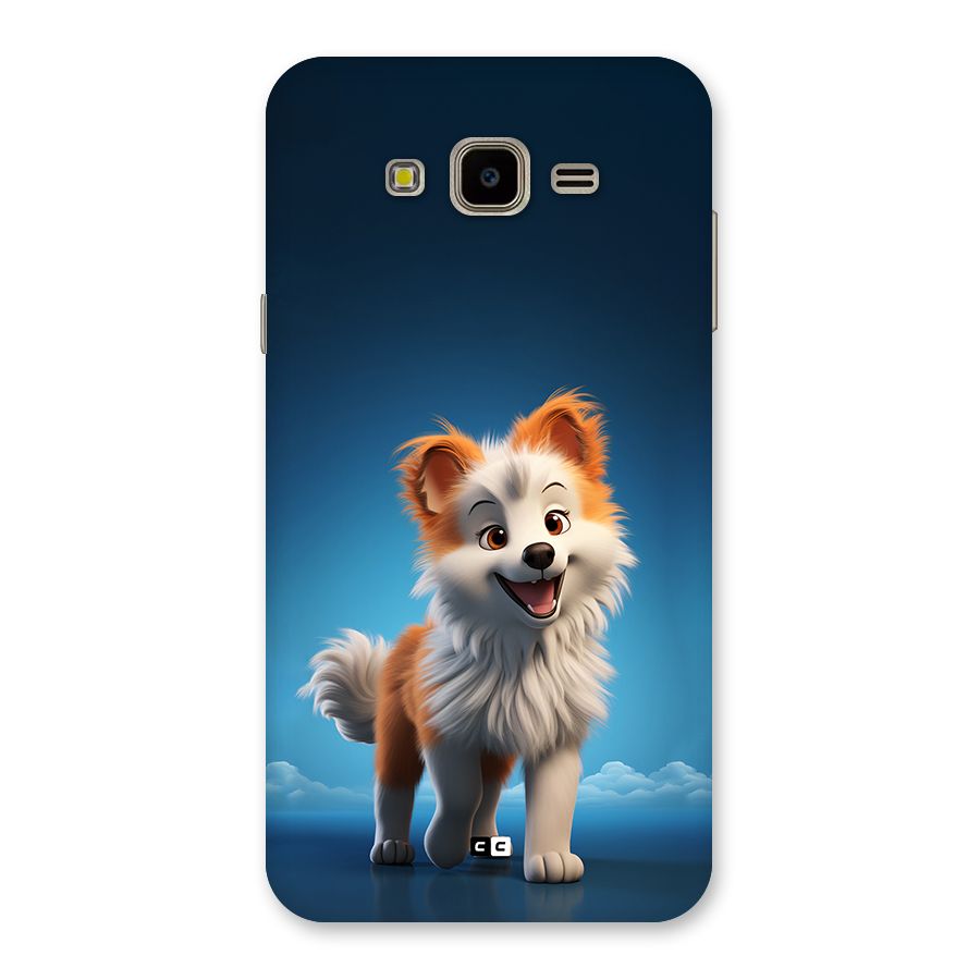 Cute Puppy Walking Back Case for Galaxy J7 Nxt
