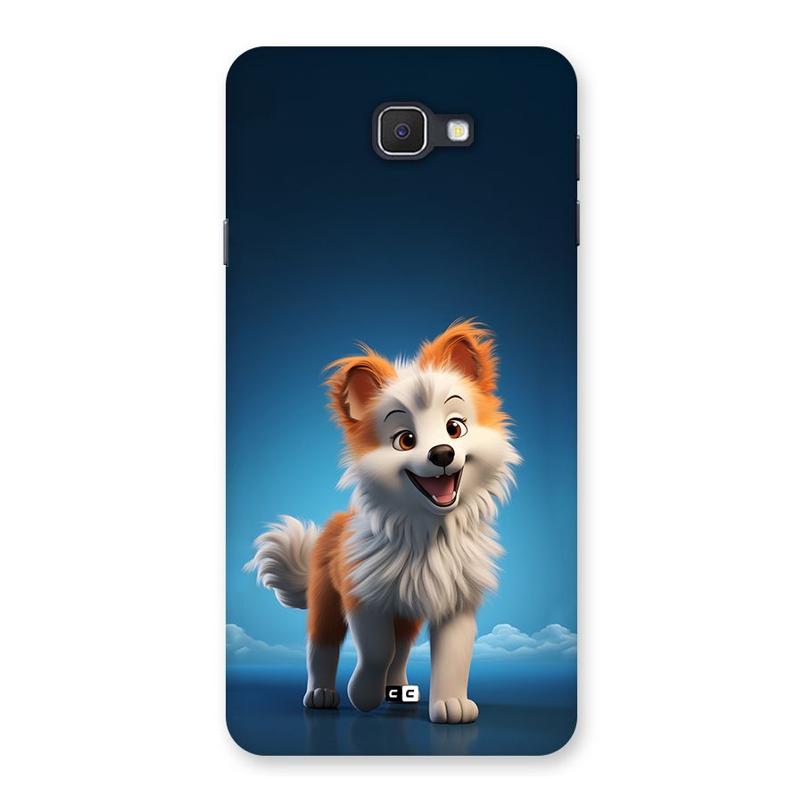 Cute Puppy Walking Back Case for Galaxy J7 Prime