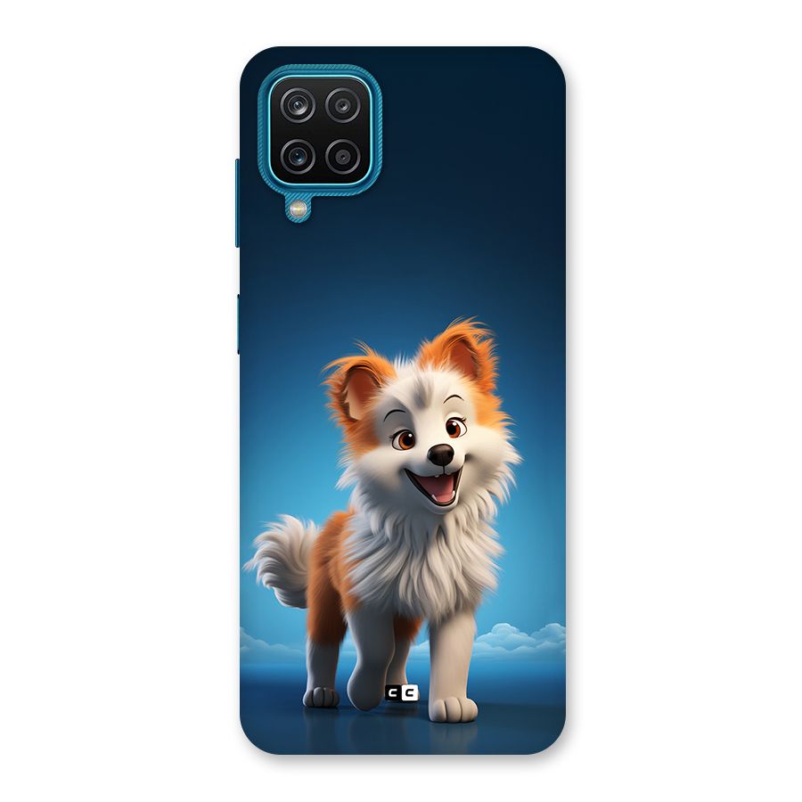 Cute Puppy Walking Back Case for Galaxy M12