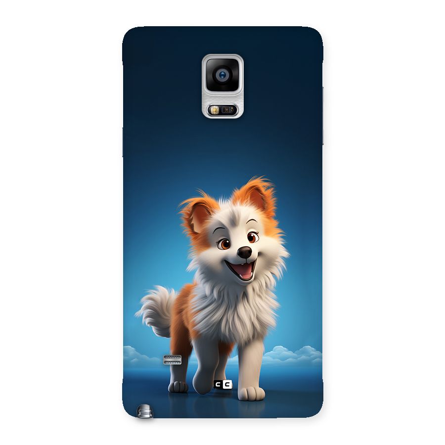 Cute Puppy Walking Back Case for Galaxy Note 4