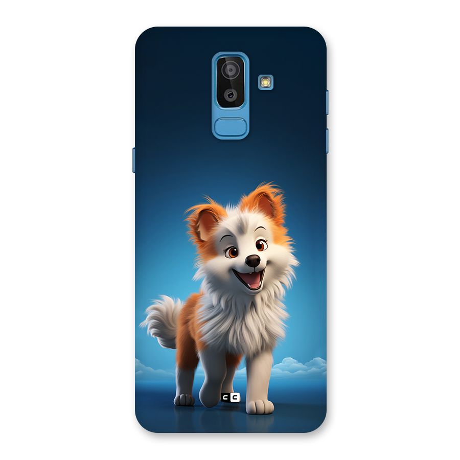 Cute Puppy Walking Back Case for Galaxy On8 (2018)