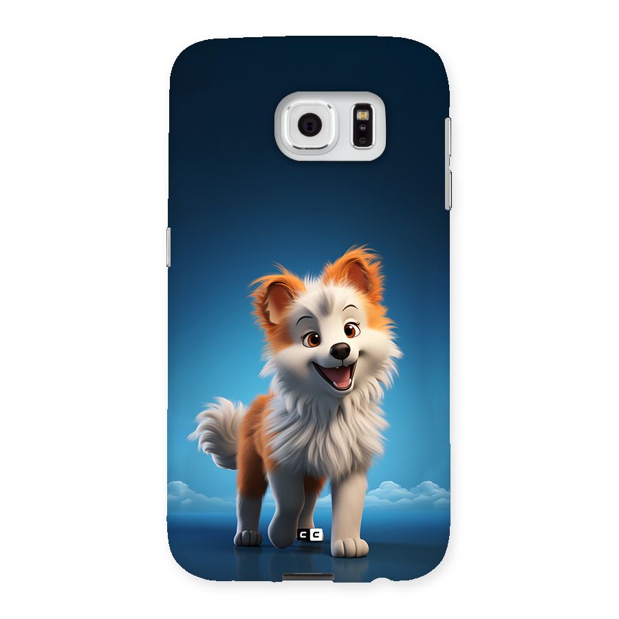 Cute Puppy Walking Back Case for Galaxy S6