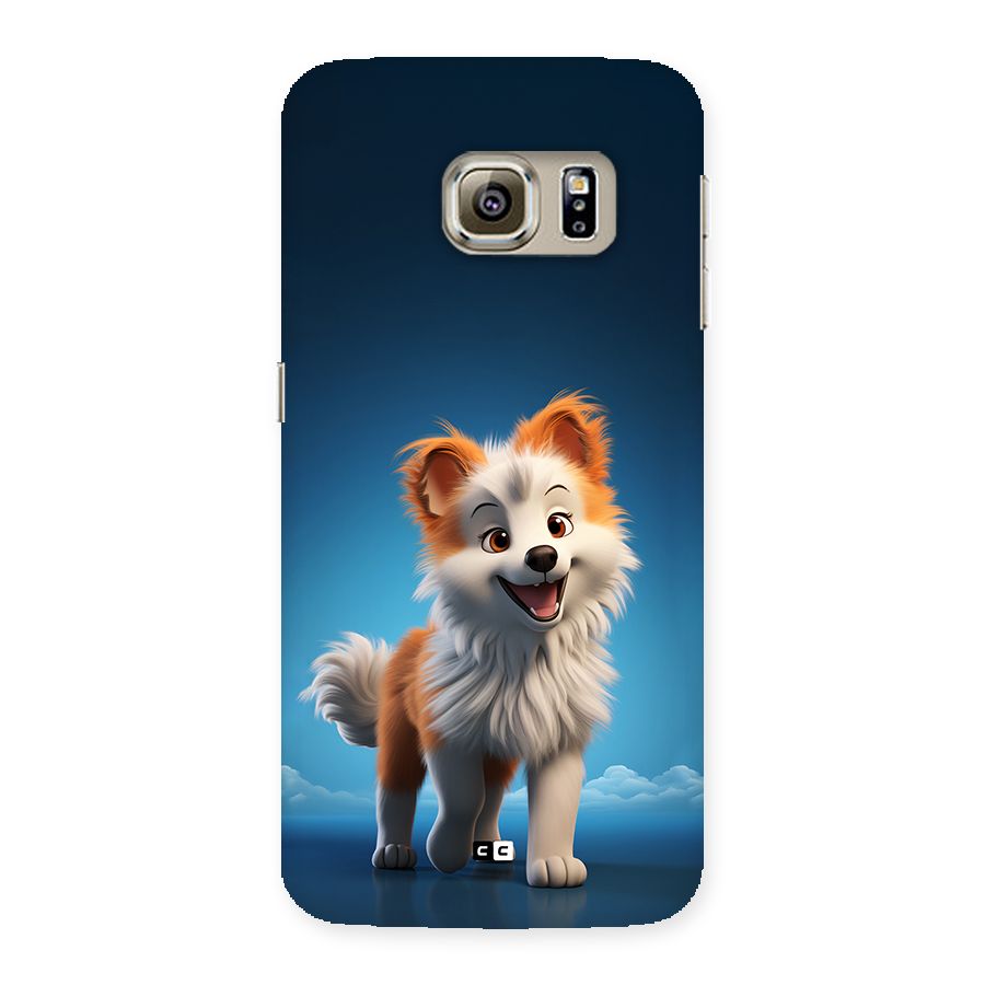 Cute Puppy Walking Back Case for Galaxy S6 Edge Plus