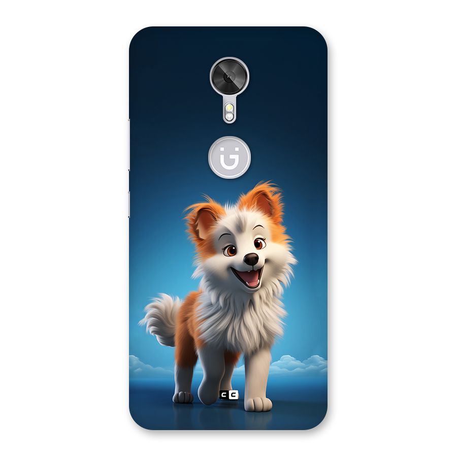 Cute Puppy Walking Back Case for Gionee A1