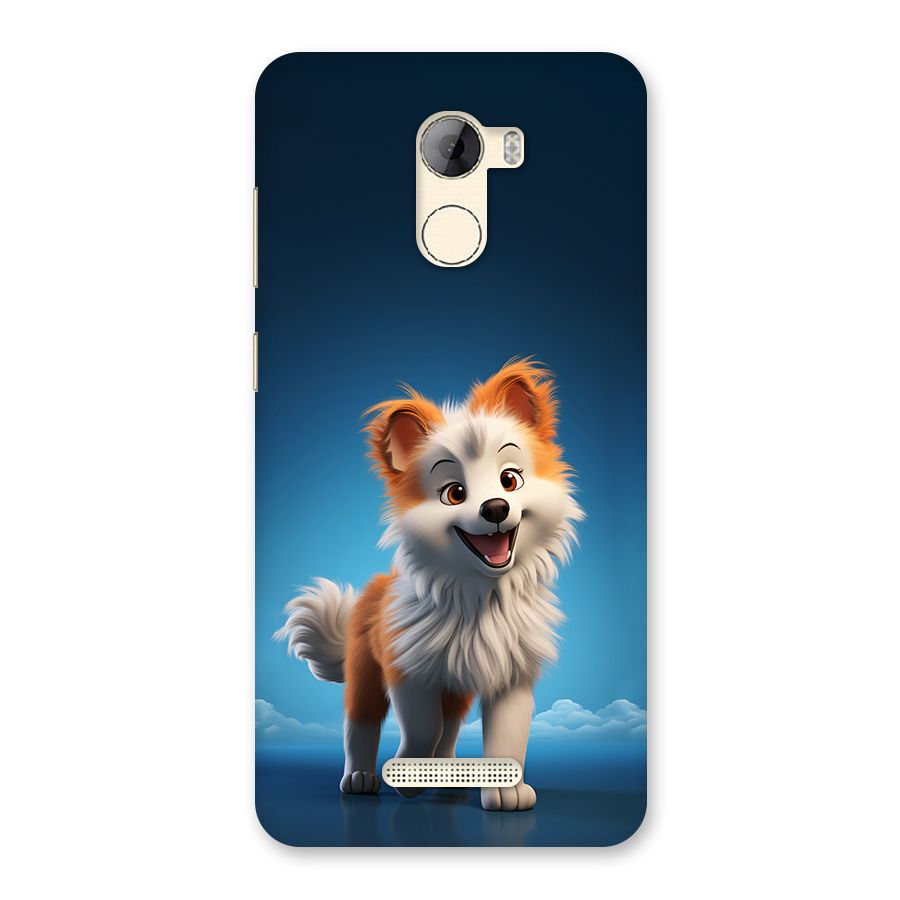 Cute Puppy Walking Back Case for Gionee A1 LIte