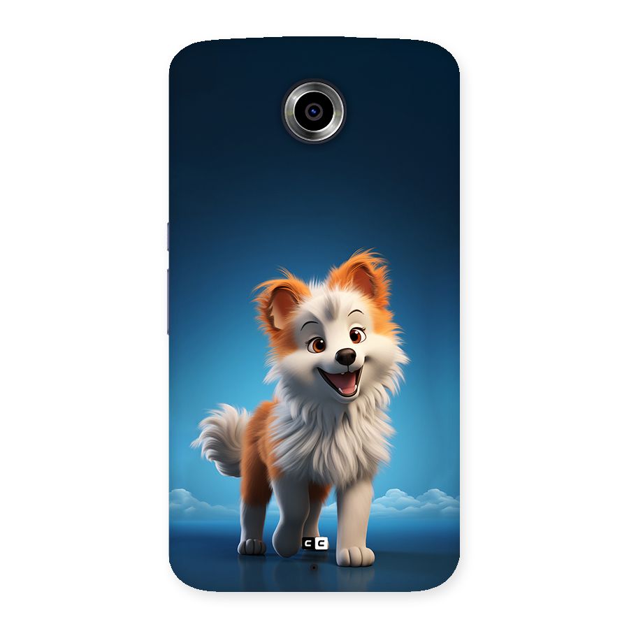 Cute Puppy Walking Back Case for Google Nexus 6