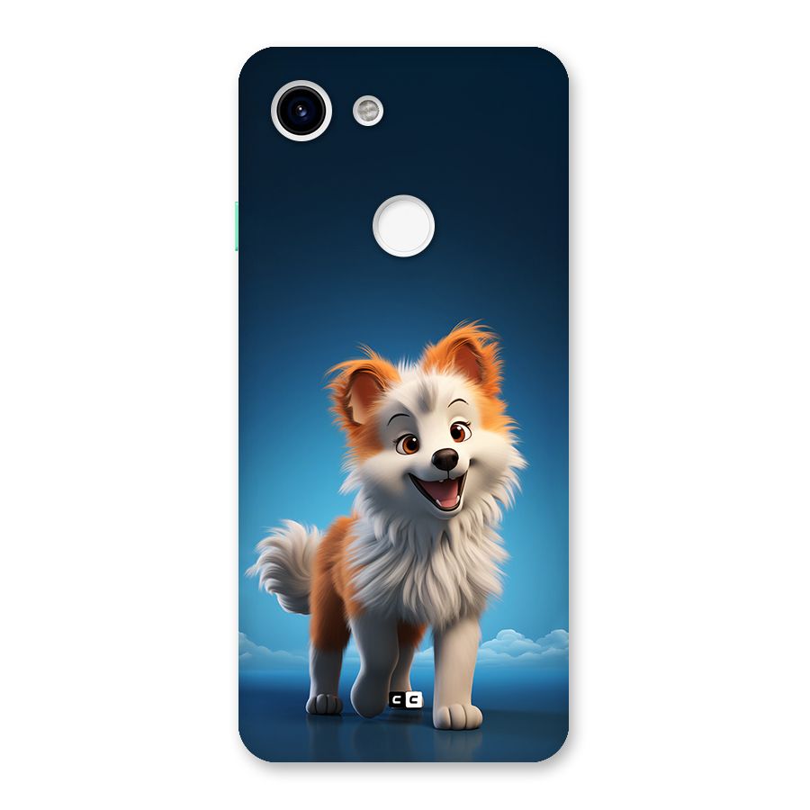 Cute Puppy Walking Back Case for Google Pixel 3