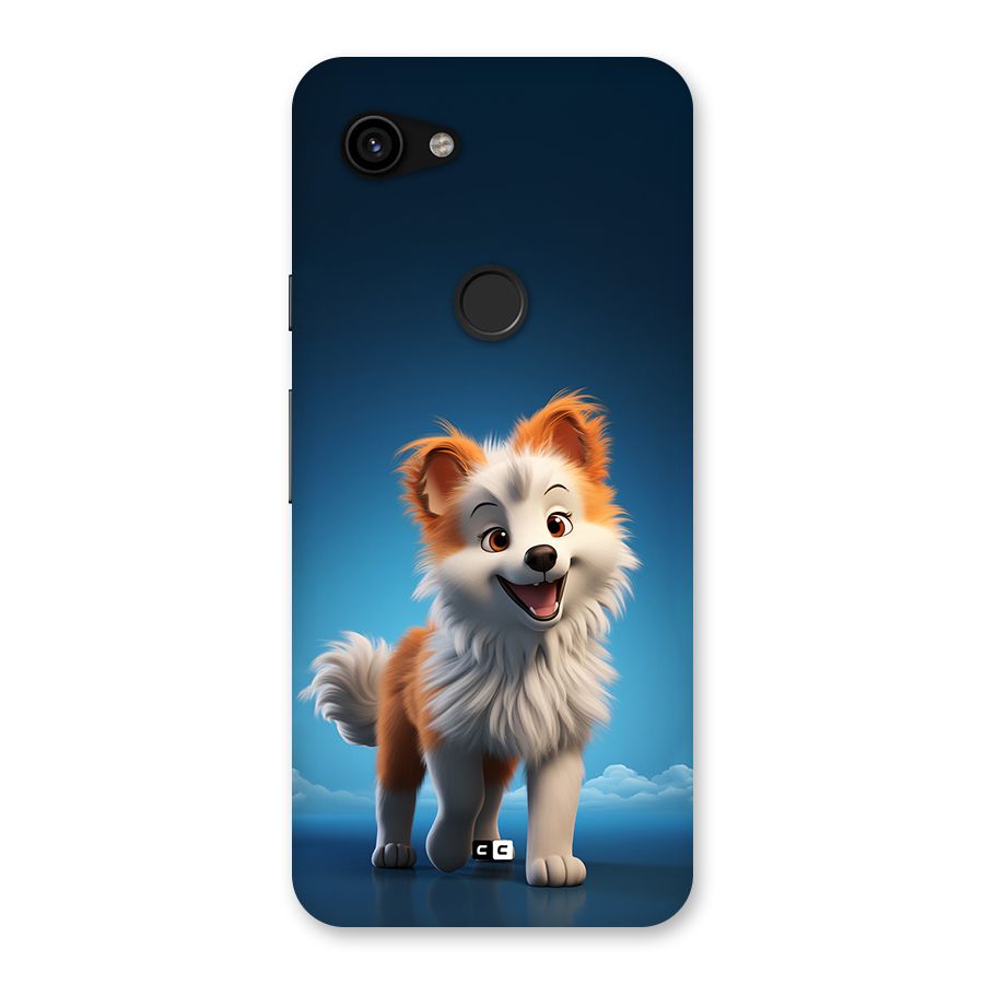 Cute Puppy Walking Back Case for Google Pixel 3a