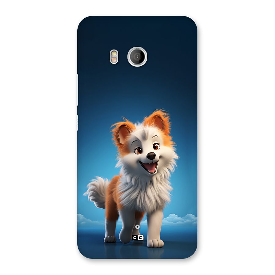 Cute Puppy Walking Back Case for HTC U11