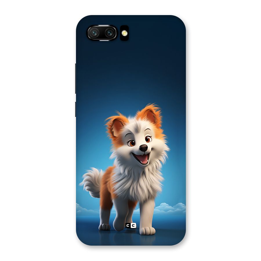 Cute Puppy Walking Back Case for Honor 10