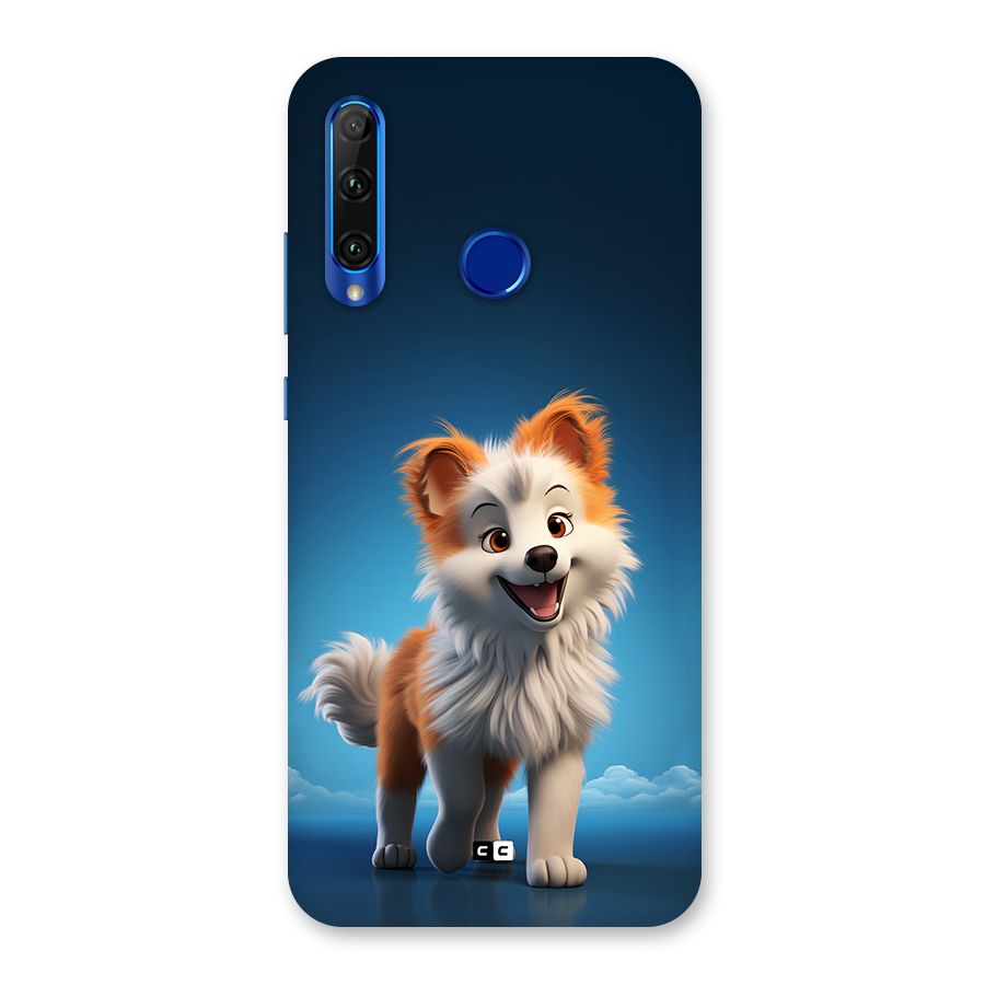 Cute Puppy Walking Back Case for Honor 20i