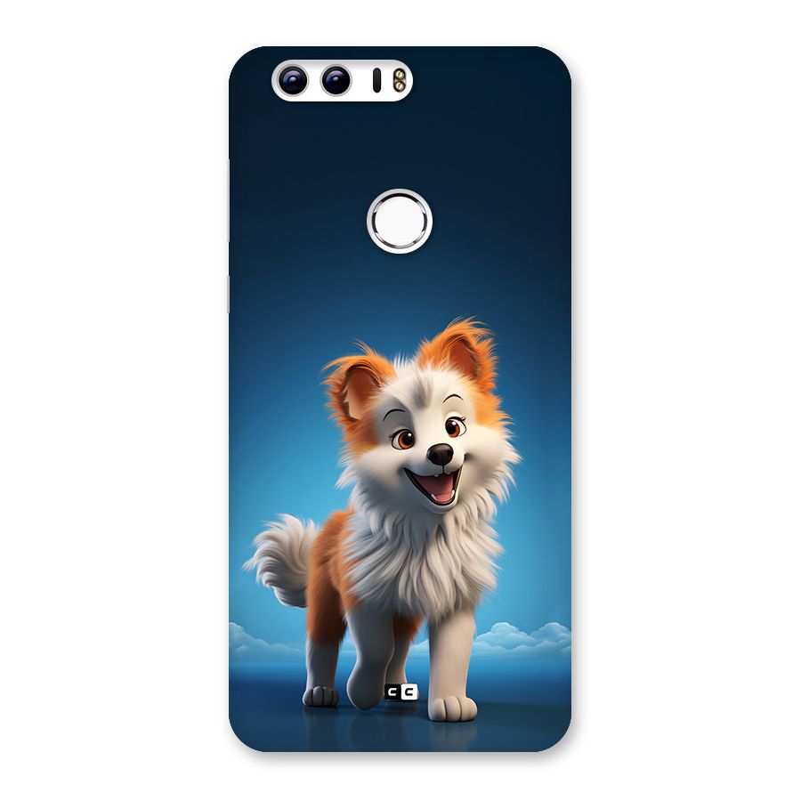 Cute Puppy Walking Back Case for Honor 8