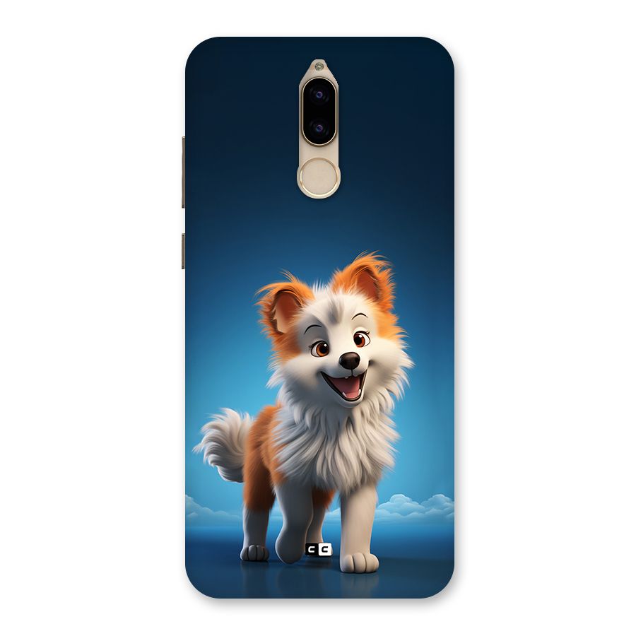 Cute Puppy Walking Back Case for Honor 9i