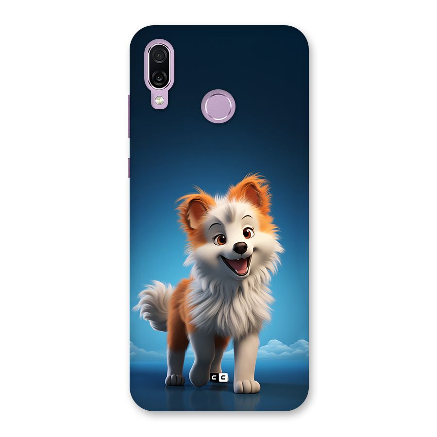 Cute Puppy Walking Back Case for Honor Play