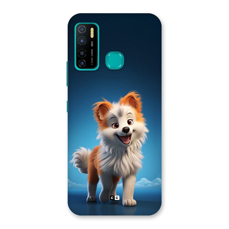 Cute Puppy Walking Back Case for Infinix Hot 9 Pro