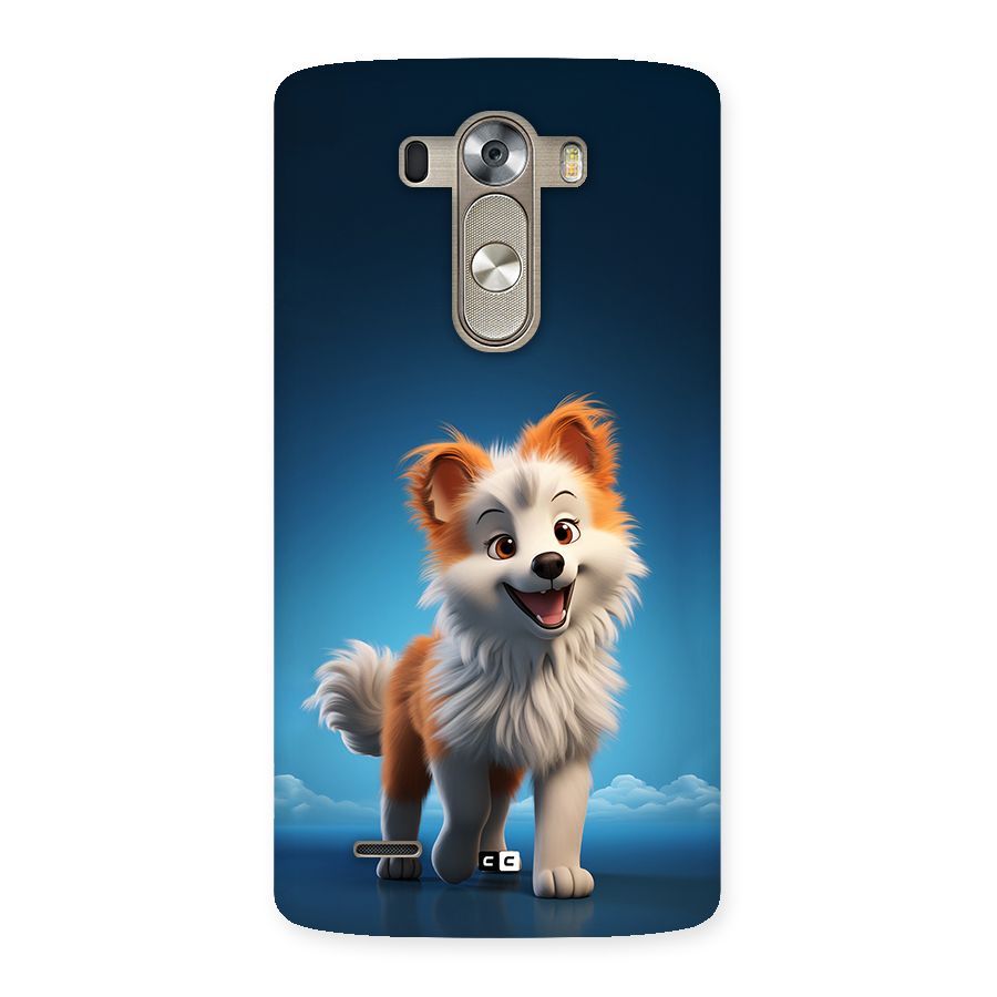 Cute Puppy Walking Back Case for LG G3