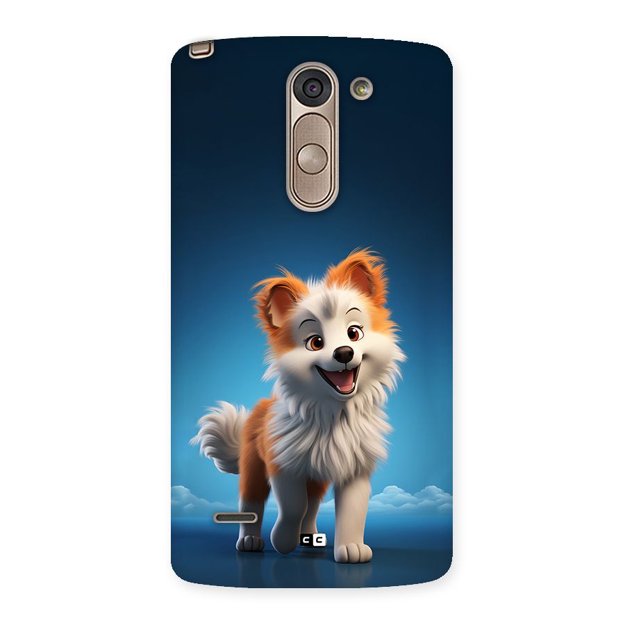 Cute Puppy Walking Back Case for LG G3 Stylus