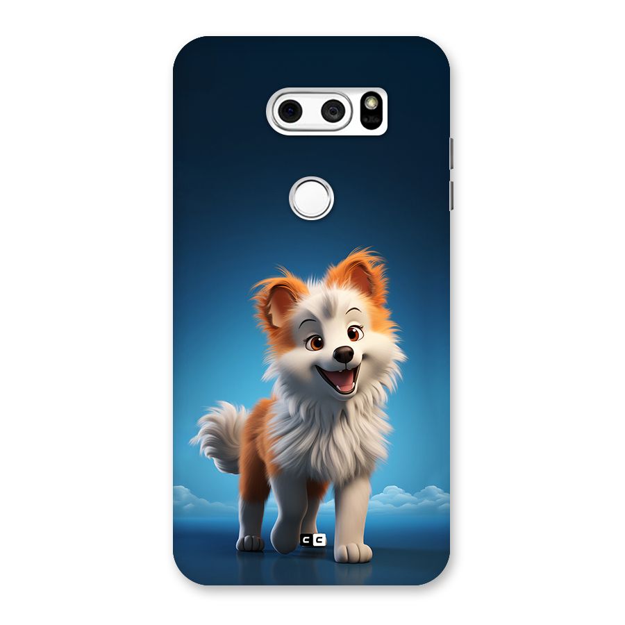 Cute Puppy Walking Back Case for LG V30