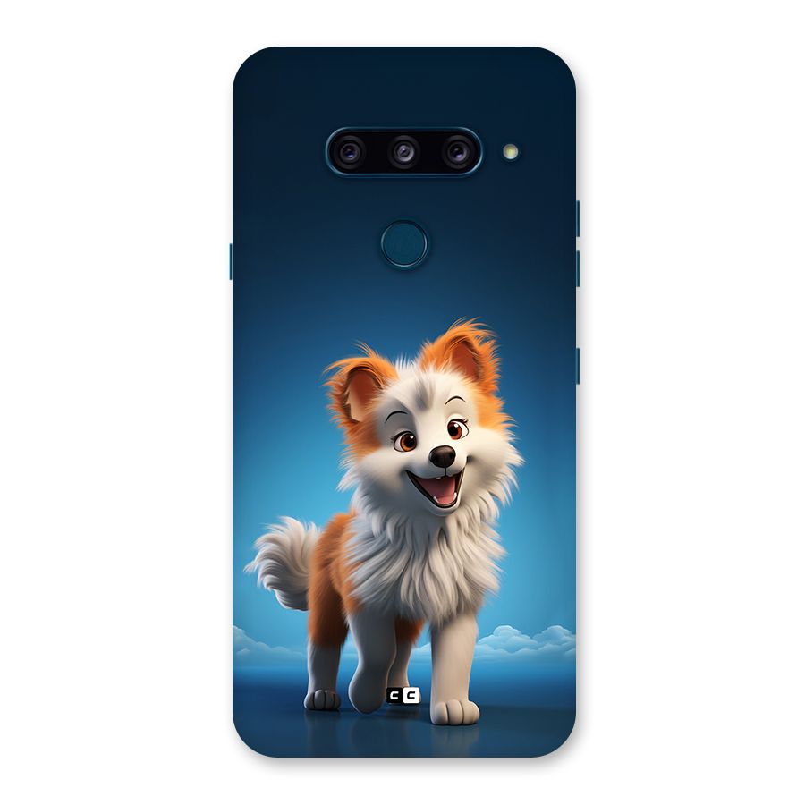 Cute Puppy Walking Back Case for LG  V40 ThinQ