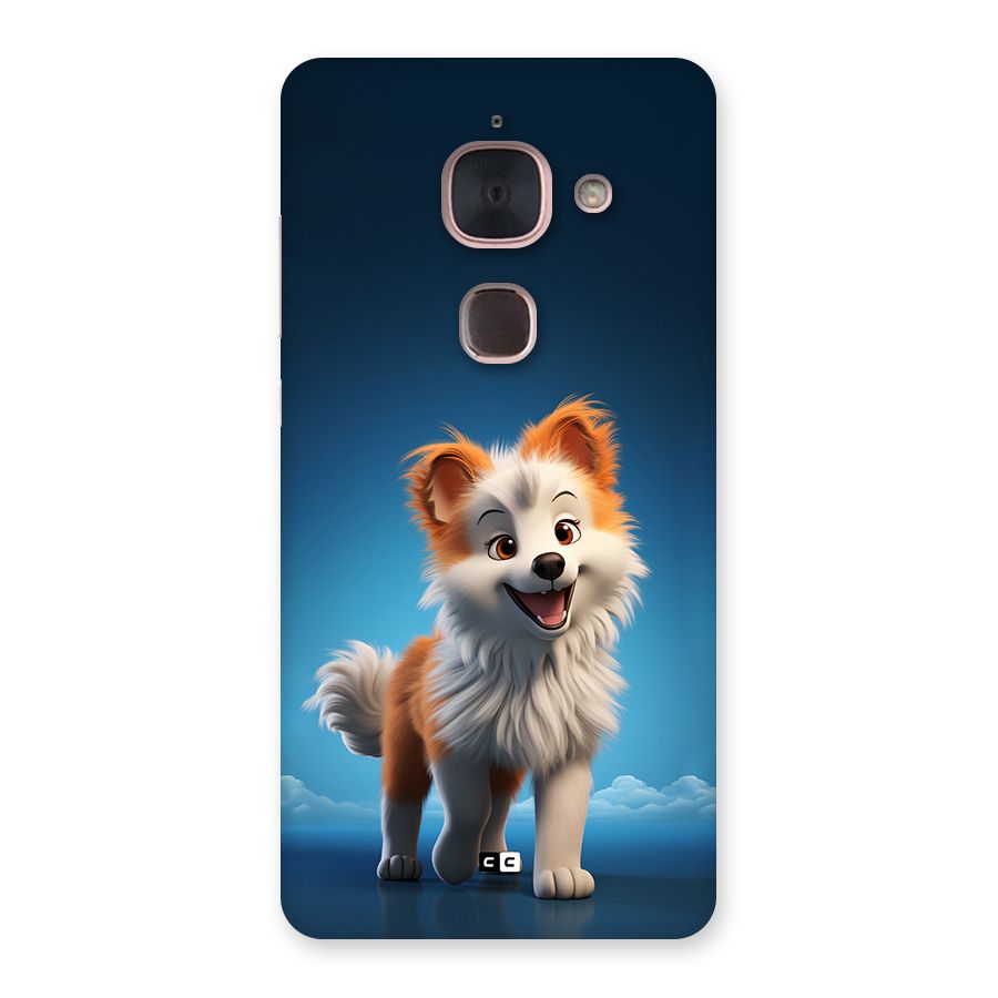 Cute Puppy Walking Back Case for Le Max 2