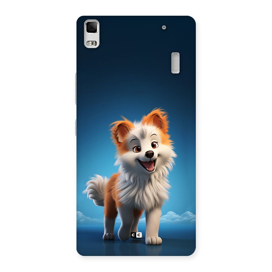 Cute Puppy Walking Back Case for Lenovo K3 Note