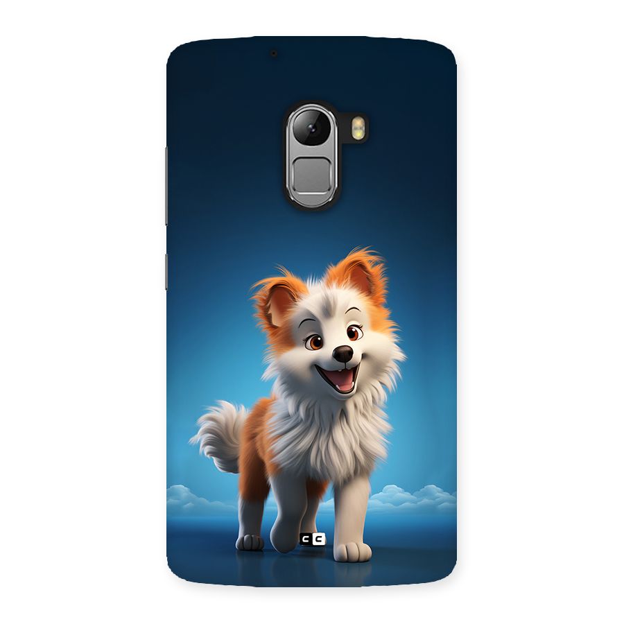 Cute Puppy Walking Back Case for Lenovo K4 Note