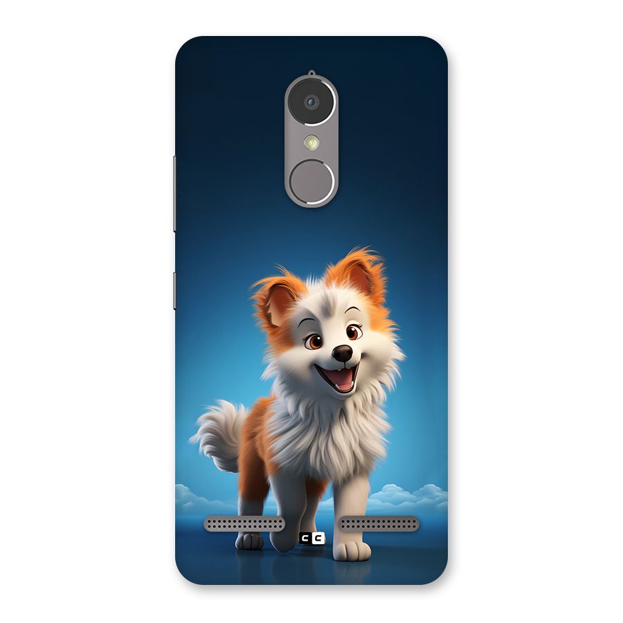 Cute Puppy Walking Back Case for Lenovo K6