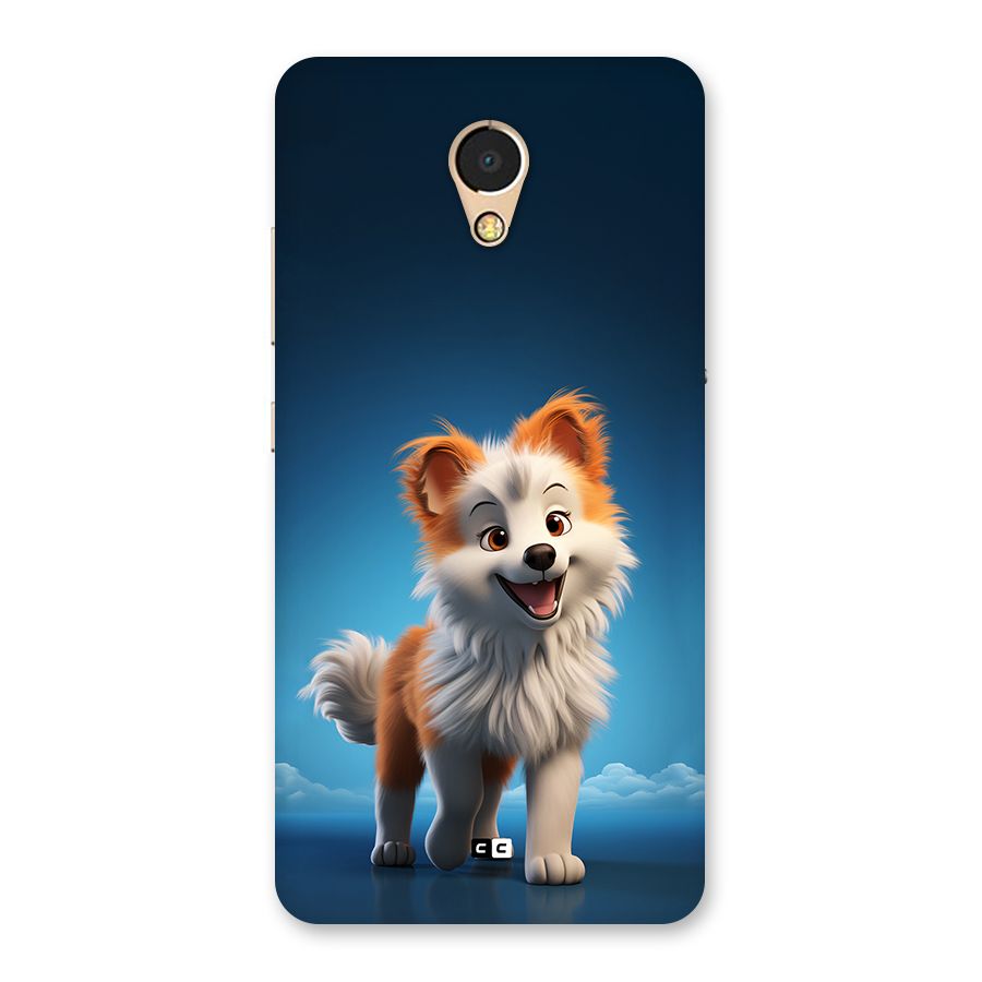 Cute Puppy Walking Back Case for Lenovo P2