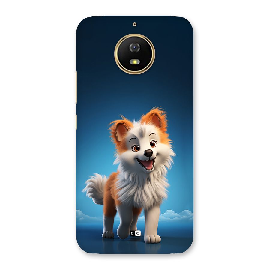Cute Puppy Walking Back Case for Moto G5s