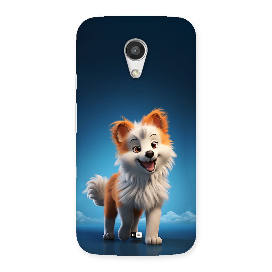Cute Puppy Walking Back Case for Moto G 2nd Gen