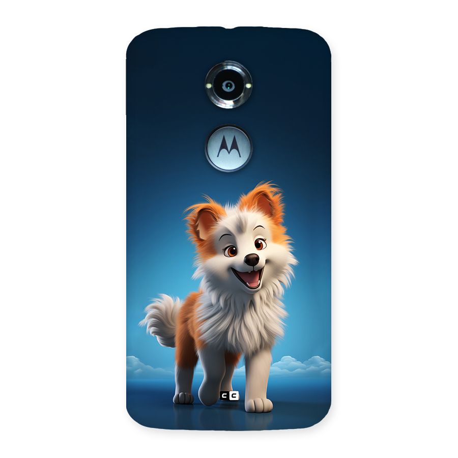 Cute Puppy Walking Back Case for Moto X2