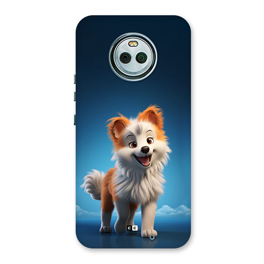 Cute Puppy Walking Back Case for Moto X4