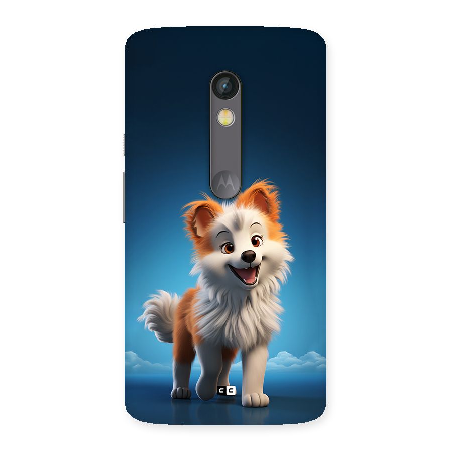 Cute Puppy Walking Back Case for Moto X Play