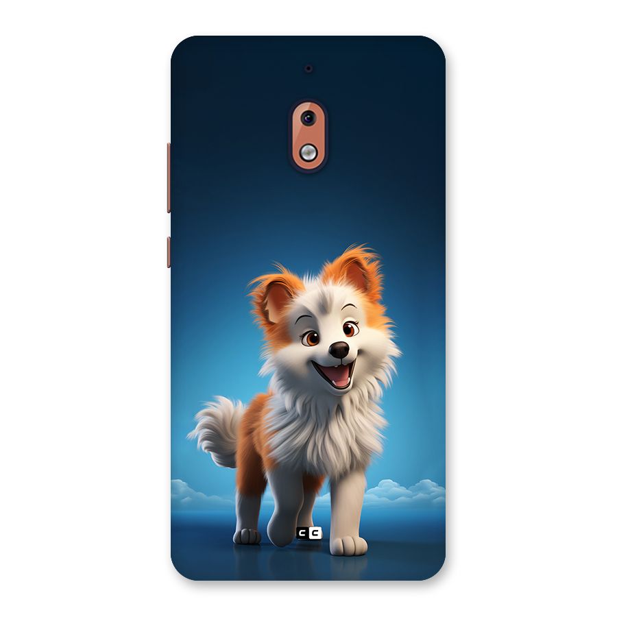 Cute Puppy Walking Back Case for Nokia 2.1