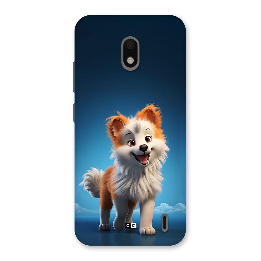 Cute Puppy Walking Back Case for Nokia 2.2