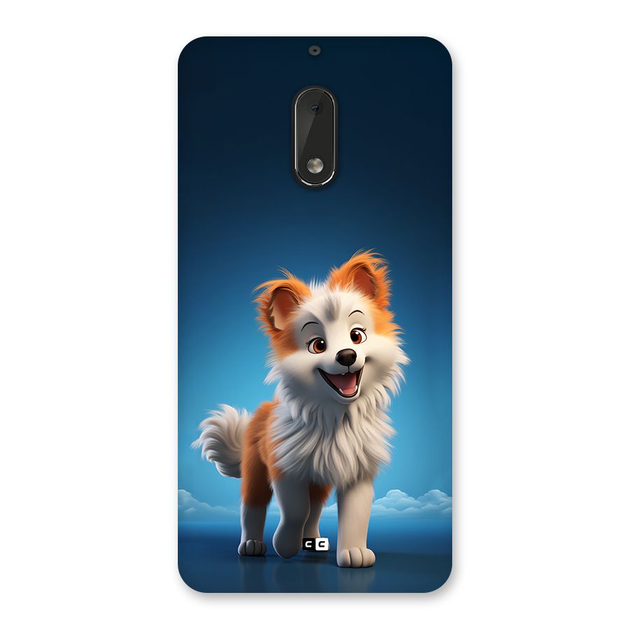Cute Puppy Walking Back Case for Nokia 6