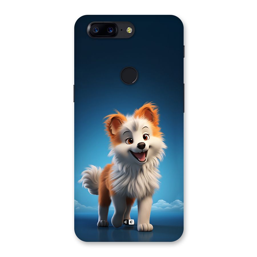 Cute Puppy Walking Back Case for OnePlus 5T