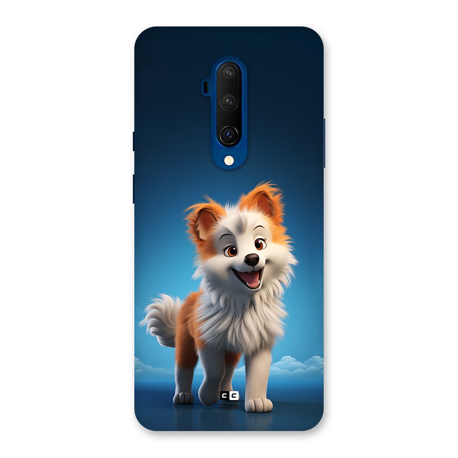Cute Puppy Walking Back Case for OnePlus 7T Pro